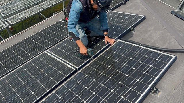 太陽光パネル撤去